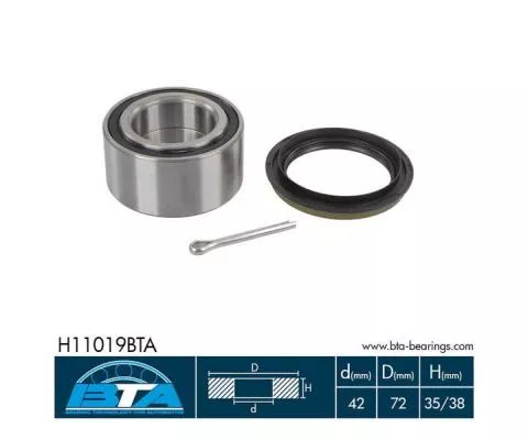 Bta H11019BTA Подшипник ступицы