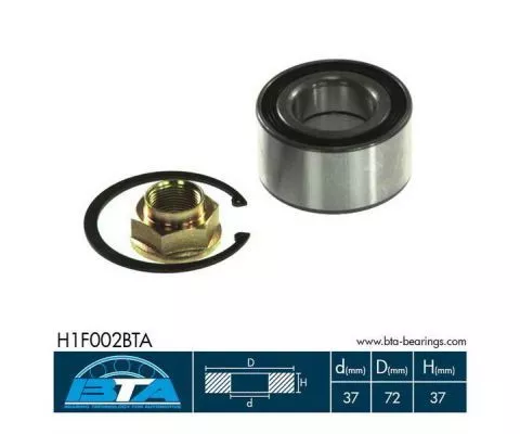 Bta H1F002BTA Комплект ступицы колеса