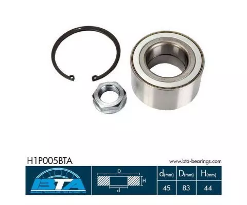 Bta H1P005BTA Комплект ступицы колеса