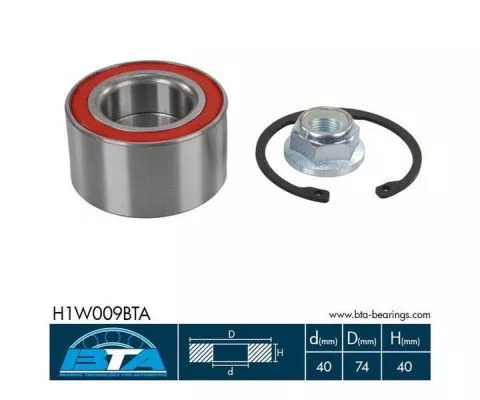Bta H1W009BTA Комплект ступицы колеса