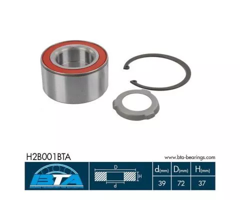 Bta H2B001BTA Подшипник ступицы