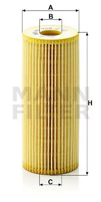 MANN-FILTER HU726/2X Масляный фильтр