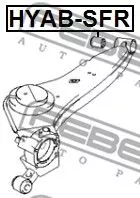Febest HYAB-SFR1 Сайлентблок рычага