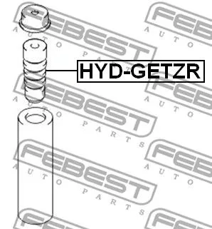 Febest HYD-GETZR Відбойник амортизатора