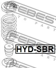 Febest HYD-SBR Отбойник амортизатора