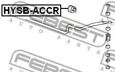 Febest HYSB-ACCR Стабилизатор