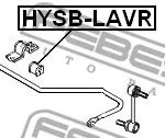 Febest HYSB-LAVR Втулка стабилизатора