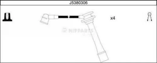 Nipparts J5380306 Высоковольтные провода