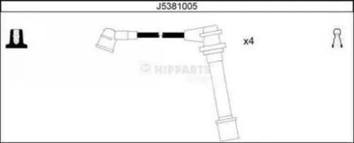 NIPPARTS J5381005 Високовольтні дроти