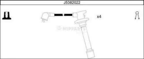 NIPPARTS J5382022 Високовольтні дроти