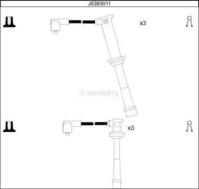 Nipparts J5383011 Высоковольтные провода