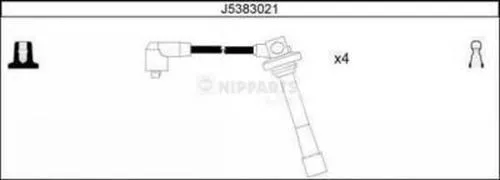 NIPPARTS J5383021 Высоковольтные провода