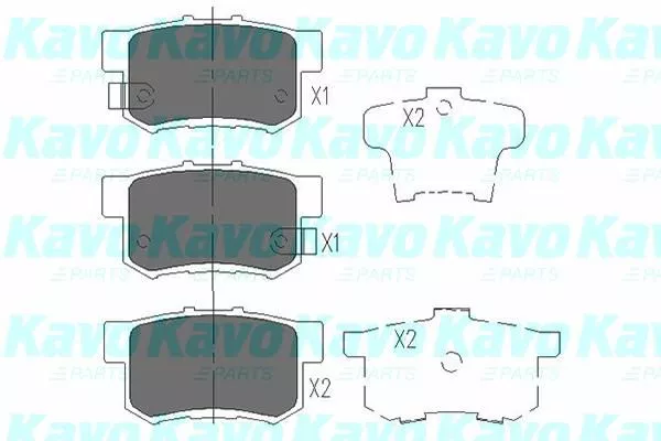 Kavo Parts KBP-2008 Гальмівні колодки