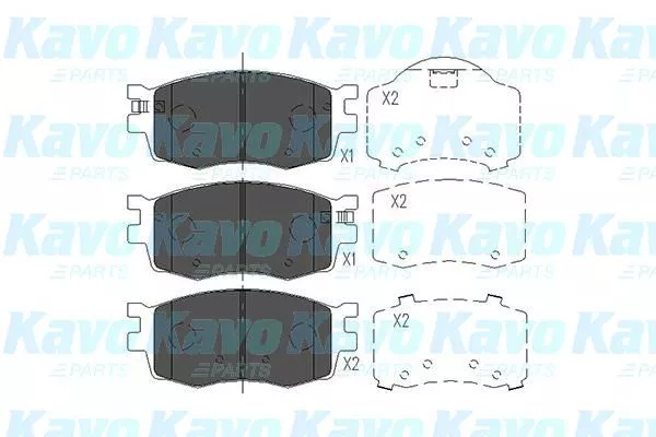 Kavo Parts KBP-3022 Тормозные колодки