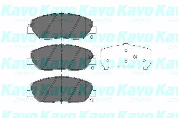 Kavo Parts KBP-3023 Тормозные колодки