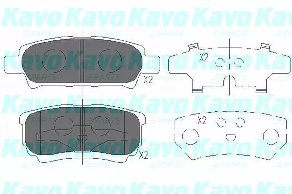 Kavo Parts KBP-5518 Гальмівні колодки