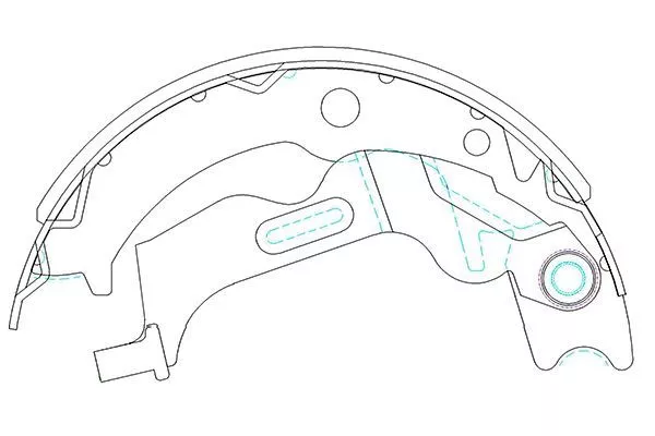 Kavo Parts KBS-1405 Стоянкове гальмо