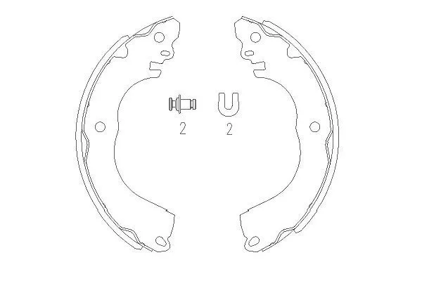 Kavo Parts KBS-7416 Гальмівні колодки