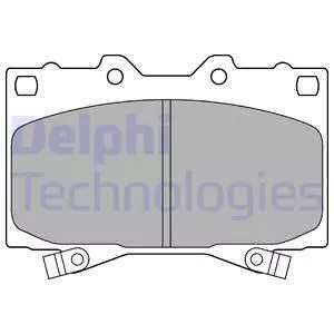 Delphi LP1308 Гальмівні колодки