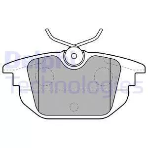 Delphi LP1472 Тормозные колодки