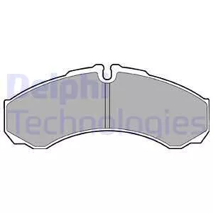 Delphi LP1616 Тормозные колодки