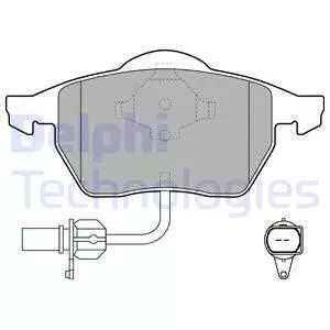 Delphi LP1706 Тормозные колодки