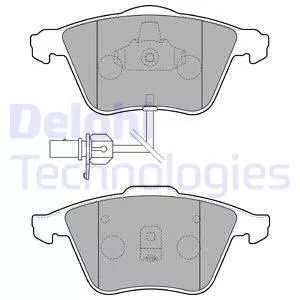 Delphi LP1825 Тормозные колодки