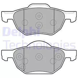 Delphi LP1862 Гальмівні колодки