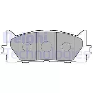 Delphi LP2169 Тормозные колодки