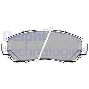 Delphi LP2710 Тормозные колодки