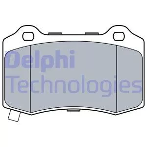 Delphi LP3547 Тормозные колодки