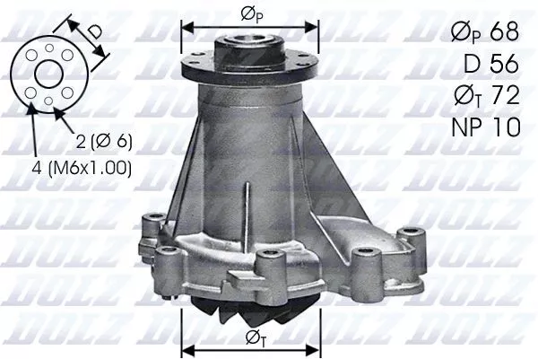 DOLZ M276 Помпа