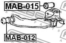 Febest MAB-015 Сайлентблок ричагу
