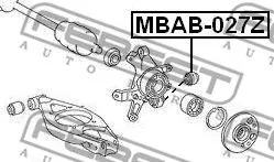 Febest MBAB-027Z Сайлентблок рычага