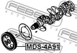 Febest MDS-4A91 ШкІв генератора