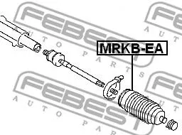 Febest MRKB-EA Пыльник рулевой рейки