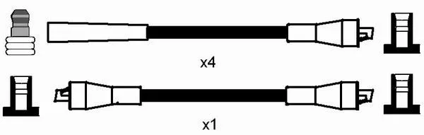 Ngk 7104 Провода зажигания