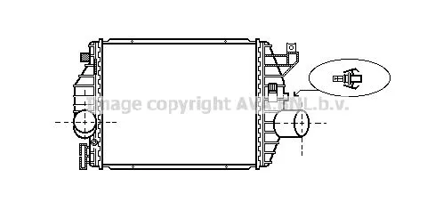 AVA QUALITY COOLING MS 4357 Интеркулер