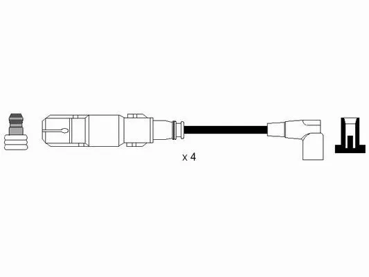 Ngk 0579 Высоковольтные провода