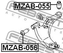 Febest MZAB-055 Сайлентблок рычага
