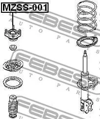 Febest MZSS-001 Опора амортизатора