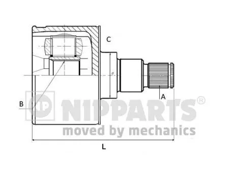 Nipparts N2830900 ШРКШ