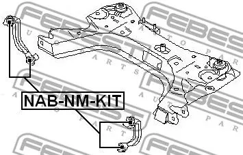 Febest NAB-NM-KIT Сайлентблок рычага