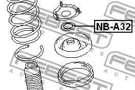 Febest NB-A32 Опорный подшипник амортизатора