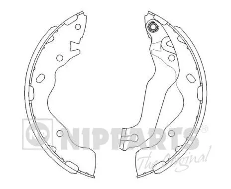 Nipparts J3500525 Тормозные колодки
