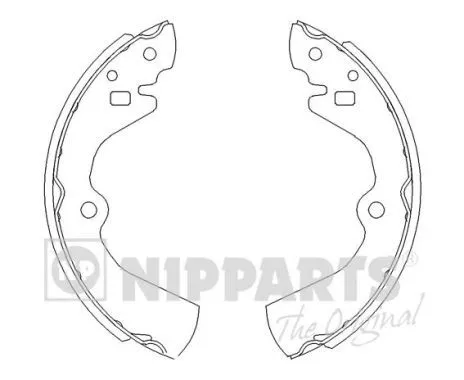 Nipparts J3501034 Тормозные колодки