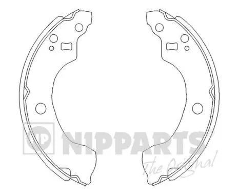 Nipparts J3501053 Тормозные колодки