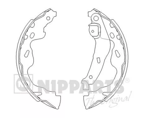 Nipparts J3502082 Тормозные колодки