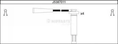 NIPPARTS J5387011 Высоковольтные провода