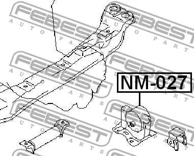 Febest NM-027 Подушка двигателя